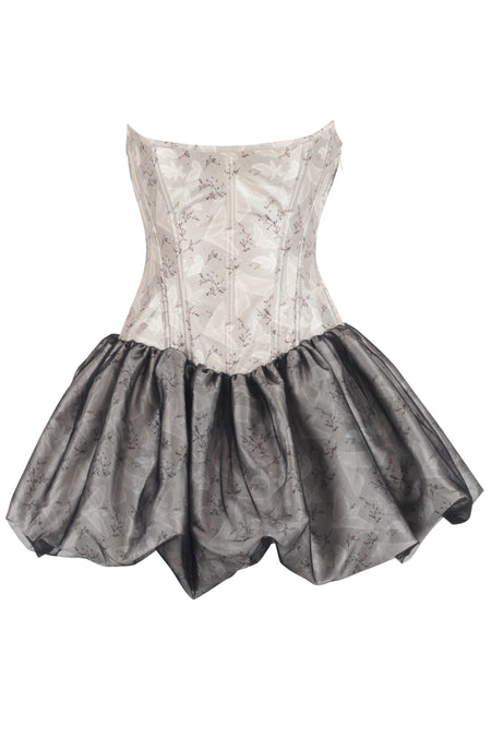 Vintage-Inspired Overbust Corset Dress