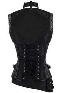 Handmade Full Steel Boned Corset with Sleeveless Jacket – Corset Story Design (2012)